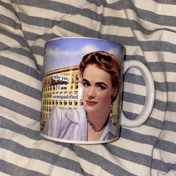 Overqualified Coffee Mug - Picture 2 of 3